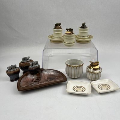 Sale Photo Thumbnail #286: Hull & Goddess Vtg Smoking Accessories