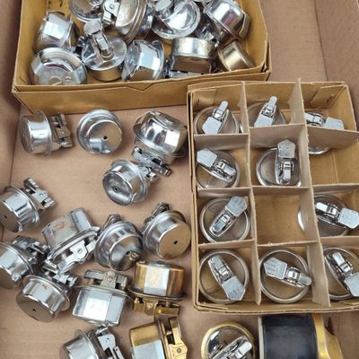 Sale Photo Thumbnail #418: Japanese Chrome & Brass Lighter Inserts