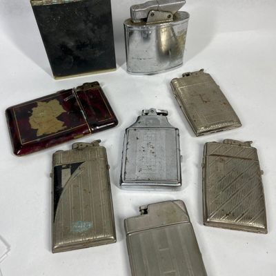 Sale Photo Thumbnail #298: Ronson & Simson Vtg Lighters & Combos