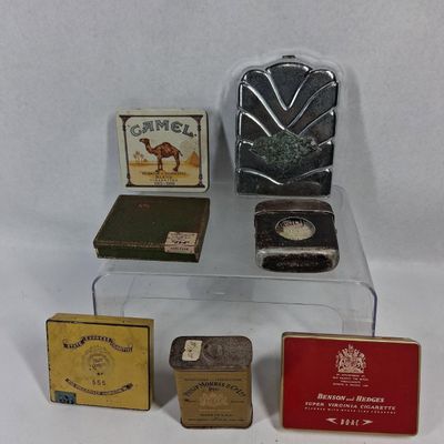 Sale Photo Thumbnail #135: 7 Vtg Camel, P. Morris & State Exp
