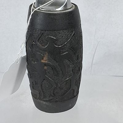 Sale Photo Thumbnail #421: Joe Mexican Carved Lava Table Lighter