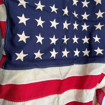 Sale Photo Thumbnail #101: Dettra 48-Star American Washington Flag