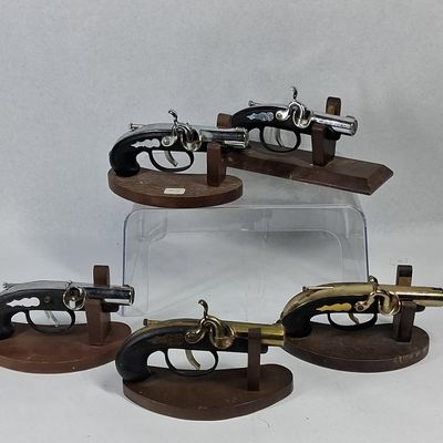 Sale Photo Thumbnail #276: 5 Japanese Percussion Pistol Lighters