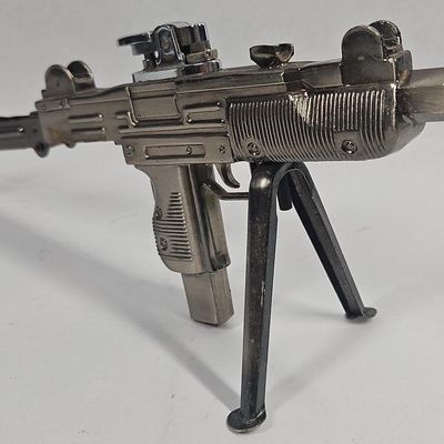 Sale Photo Thumbnail #241: ARS Japanese Metal Uzi Table Lighter