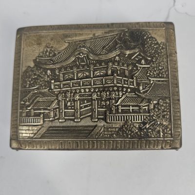 Sale Photo Thumbnail #138: Occupied Japan Nikko Gate Cigarette Box