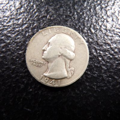 1941-S WASHINGTON SILVER QUARTER