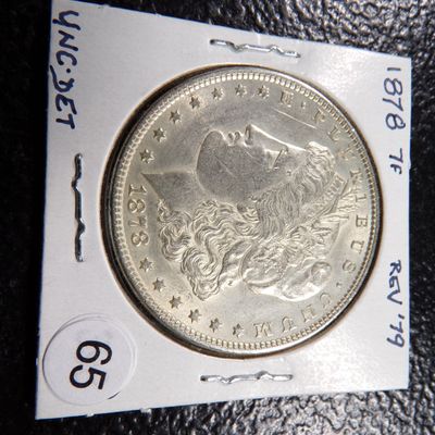 1878 7TF REV. 79 MORGAN SILVER DOLLAR