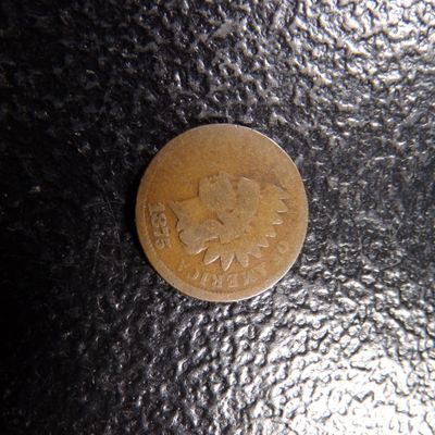 1875 INDIAN HEAD CENT