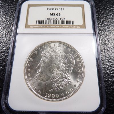 1900-O NGC MS63 MORGAN SILVER DOLLAR