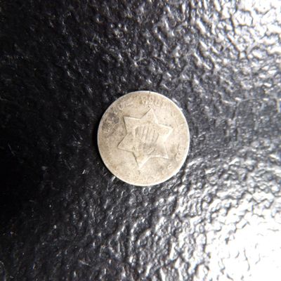 1853 THREE CENT SILVER