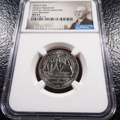 2023-P NGC MS67 EARLY RELEASES ELEANOR ROOSEVELT QUARTER