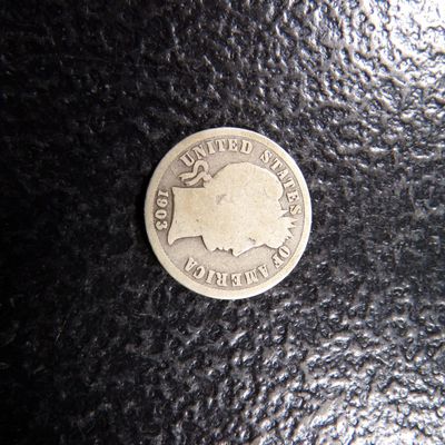 1903-S RARE DATE BARBER SILVER DIME