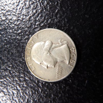 1954-D WASHINGTON SILVER QUARTER