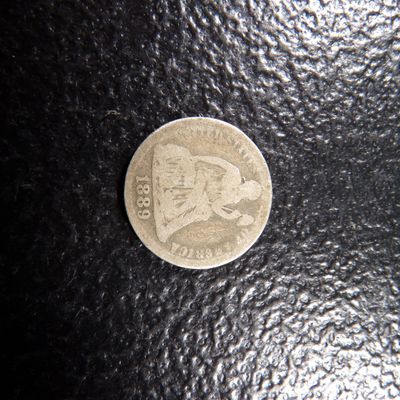 1889 SEATED LIBERTY SILVER DIME