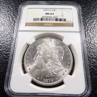 1879-O NGC MS63 MORGAN SILVER DOLLAR