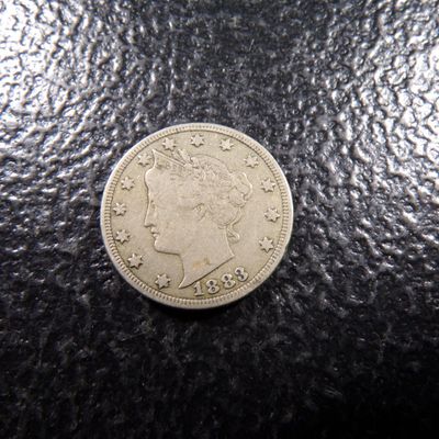 1883 WITH CENTS LIBERTY HEAD V NICKEL