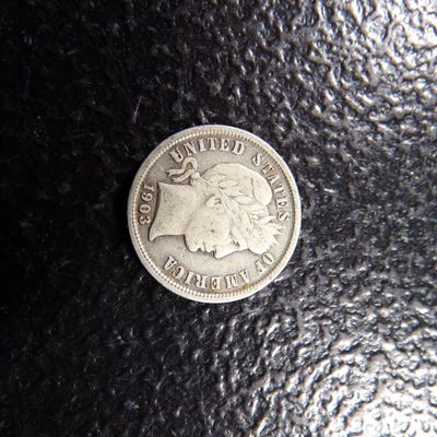 1903 BARBER SILVER DIME