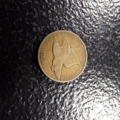 1858 FLYING EAGLE CENT