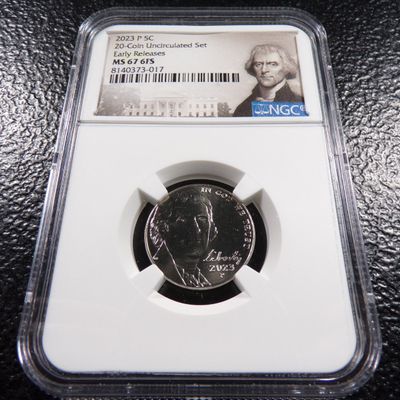 2023-P NGC MS67 6FS EARLY RELEASES JEFFERSON NICKEL