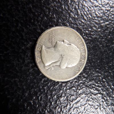 1934-D WASHINGTON SILVER QUARTER