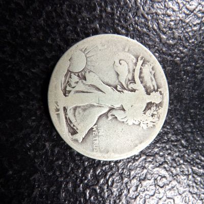 1921-S RARE DATE WALKING LIBERTY SILVER HALF DOLLAR