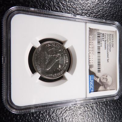 2023-D NGC MS67 EARLY RELEASES BESSIE COLEMAN QUARTER
