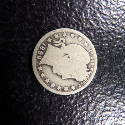 1899-O BARBER SILVER QUARTER