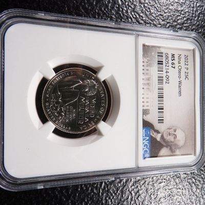 2022-P NGC MS67 NINA OTERO-WARREN QUARTER