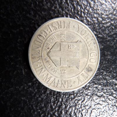 1936 RARE DATE YORK COUNTY SILVER HALF DOLLAR