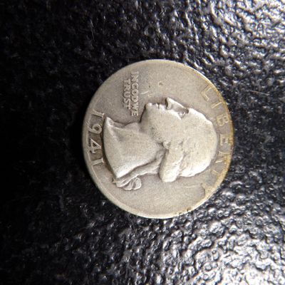 1941 WASHINGTON SILVER QUARTER