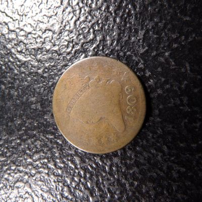 1809 CLASSIC HEAD HALF CENT