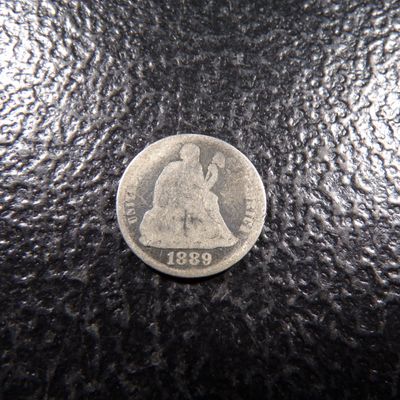 1889 SEATED LIBERTY SILVER DIME