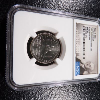 2023-P NGC MS67 MARIA TALLCHIEF EARLY RELEASES QUARTER