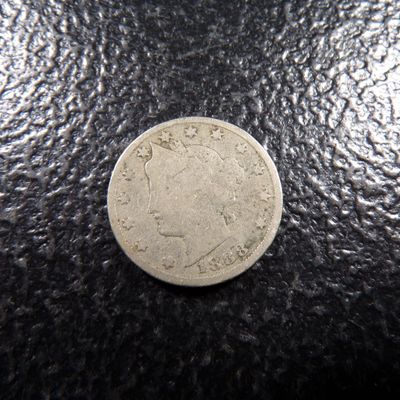 1888 LIBERTY HEAD V NICKEL