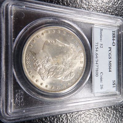 1884-O PCGS MS64 HIGH GRADE MORGAN SILVER DOLLAR