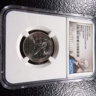 2023-P NGC MS67 BESSIE COLEMAN EARLY RELEASES QUARTER