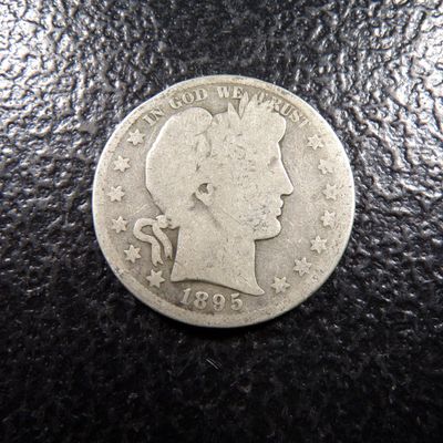 1895-S BARBER SILVER HALF DOLLAR