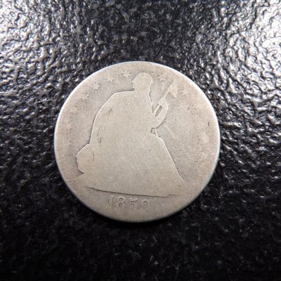 1859-O SEATED LIBERTY SILVER HALF DOLLAR