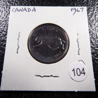1967 CANADA SILVER QUARTER