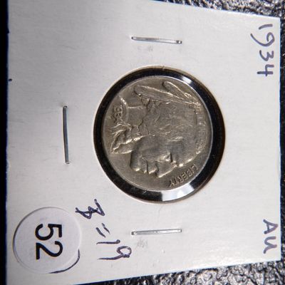 1934 INDIAN HEAD BUFFALO NICKEL