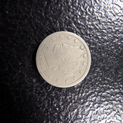 1883 WITH CENTS LIBERTY HEAD V NICKEL