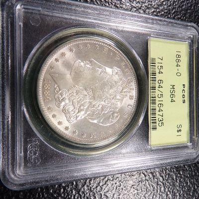 1884-O PCGS MS64 HIGH GRADE MORGAN SILVER DOLLAR