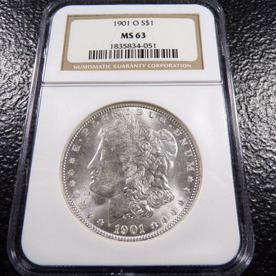 1901-O NGC MS63 MORGAN SILVER DOLLAR