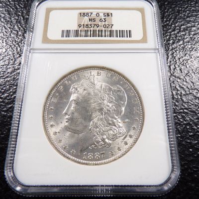 1887-O NGC MS63 MORGAN SILVER DOLLAR