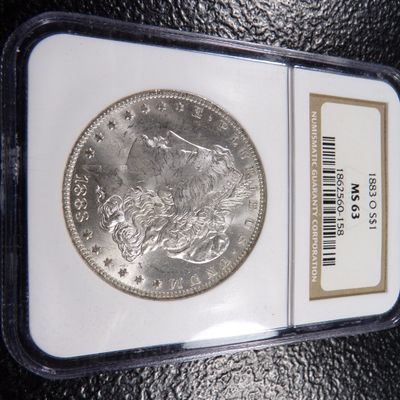 1883-O NGC MS63 MORGAN SILVER DOLLAR