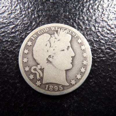 1895-O BARBER SILVER HALF DOLLAR