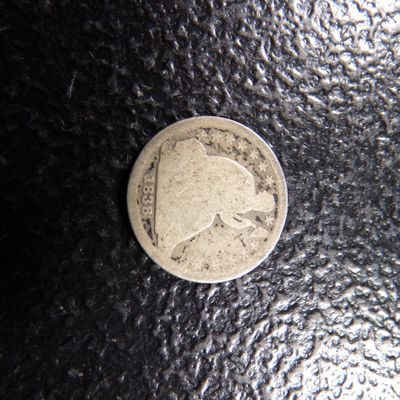 1838 SEATED LIBERTY SILVER DIME