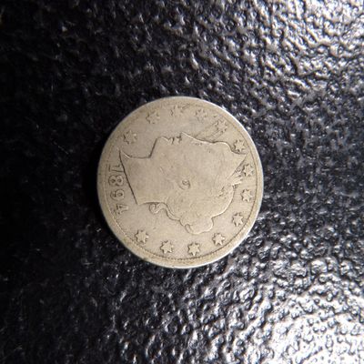 1894 LIBERTY HEAD V NICKEL