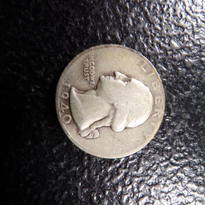 1940-D WASHINGTON SILVER QUARTER