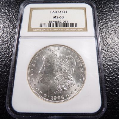 1904-O NGC MS63 MORGAN SILVER DOLLAR